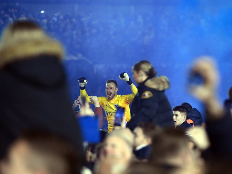 Joined from: Burnley.
Transfer fee:  Free transfer.
Position:  Goalkeeper.
Pompey record: 56 appearances.
Honours at Pompey: League One title 2023/24.
