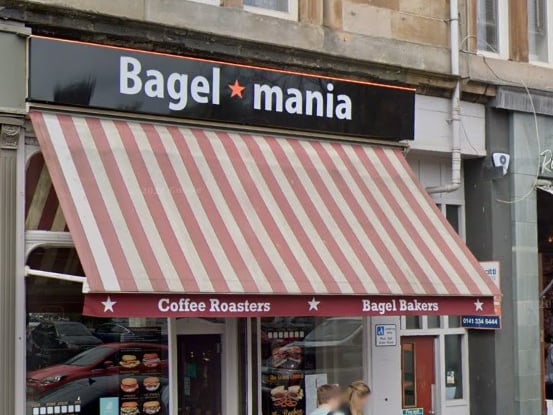 Bagel Mania is a Glasgow hotspot, especially popular with students. Customers have praised the cafe for its coffee, as well as its delicious bagels and overall cosy vibe.