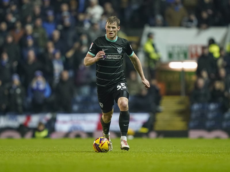 Rob Atkinson was Jordan Cross' Portsmouth MOTM at Blackburn