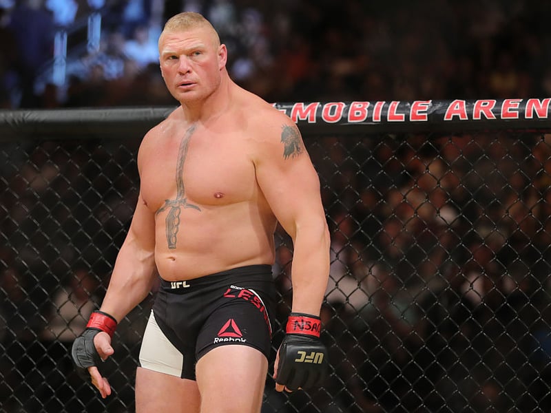 Brock Lesnar is the only man to have won the primary heavyweight championships of WWE, Ultimate Fighting Championship (UFC), New Japan Pro-Wrestling (NJPW), the Inoki Genome Federation (IGF), and the National Collegiate Athletic Association (NCAA). He also won the Royal Rumble on two occasions, in 2003 and 2022. He's been on hiatus from active competition since 2023 but is 14/1 to make a comeback at Royal Rumble 2025 and take the title.