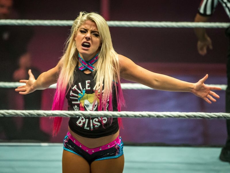 Three-time WWE Raw Women's Champion Alexa Bliss has been inactive in the westling ring after going on maternity leave in 2023. She's priced at 9/1 to make a triumphant return at the 2025 Royal Rumble.