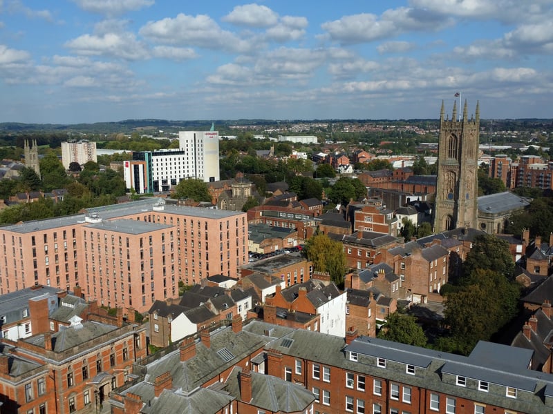 Out of 823 establishments in Derby City, 43 (5.2%) had a food hygiene rating of two or lower.