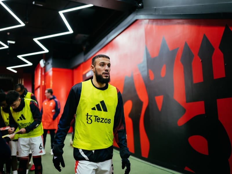 The Moroccan full-back has been a regular feature in the United starting XI, and will start at right-wing back on Thursday.