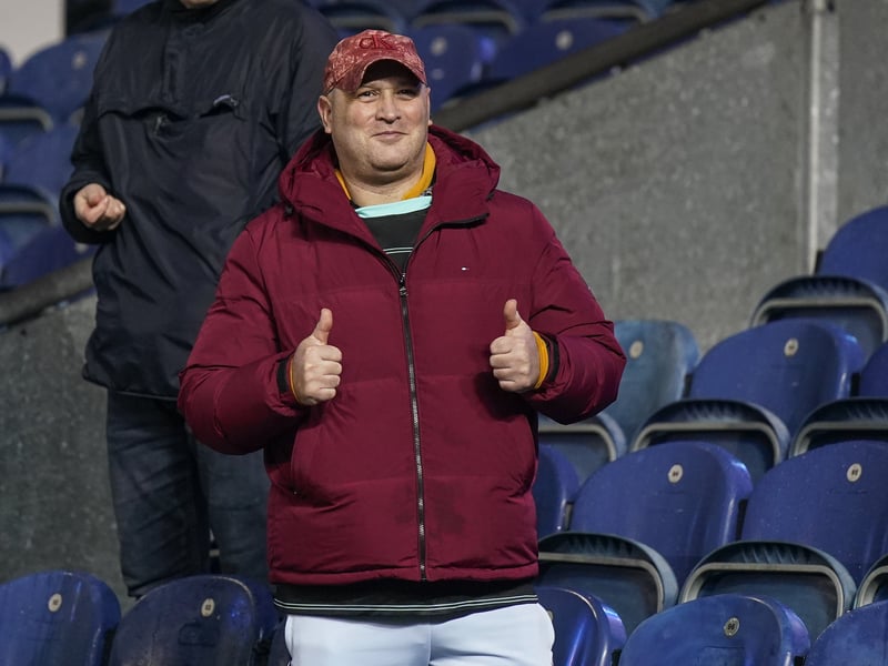 There were 1,532 hard Portsmouth fans who made the trek to Blackburn - and once again incessantly backed their team at Ewood Park.
