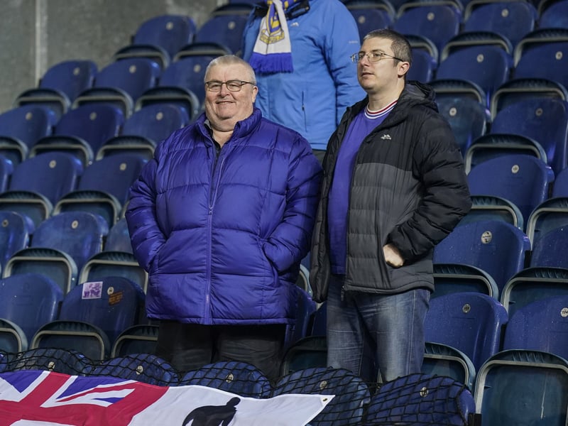 There were 1,532 hard Portsmouth fans who made the trek to Blackburn - and once again incessantly backed their team at Ewood Park.

