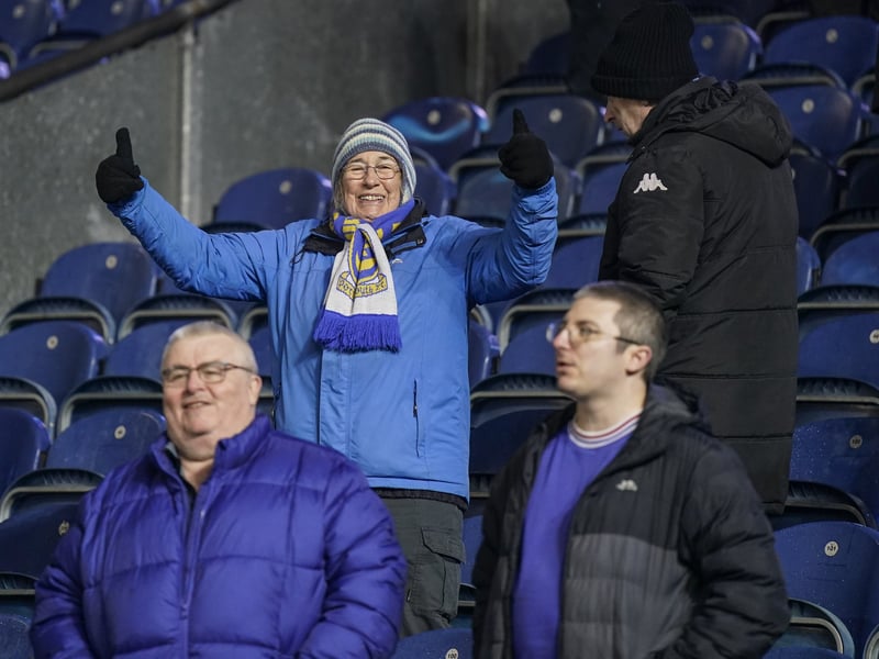 There were 1,532 hard Portsmouth fans who made the trek to Blackburn - and once again incessantly backed their team at Ewood Park.
