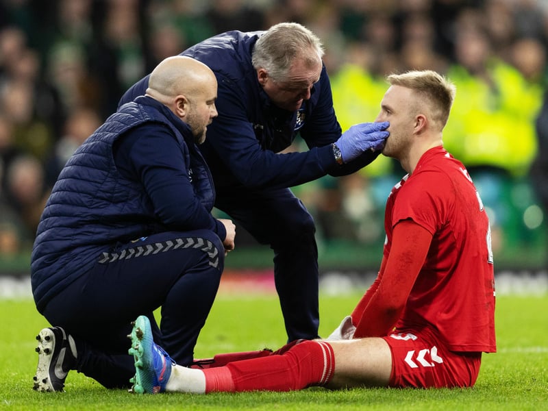 The ex-Rangers stopper suffered a facial injury last month, but featured on the bench in Kilmarnock's 1-0 defeat to Aberdeen at the weekend, so is available to take part against his former club.