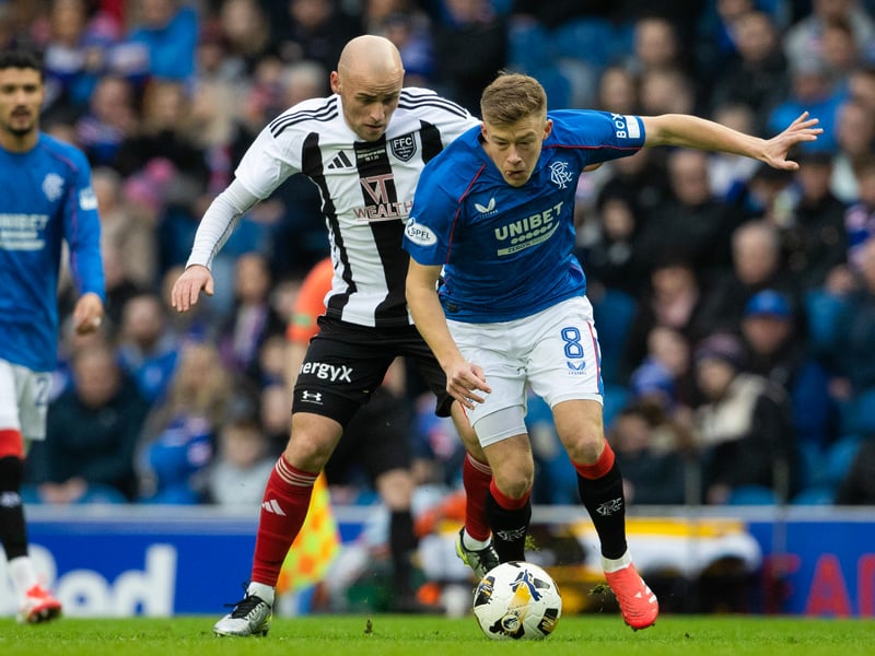 Injured in the 2-1 Europa League defeat to Manchester United, the youngster has been ruled out of Rangers' recent games with a knee injury. With few updates on his fitness, he is not expected to be available for the upcoming Scotland squad.