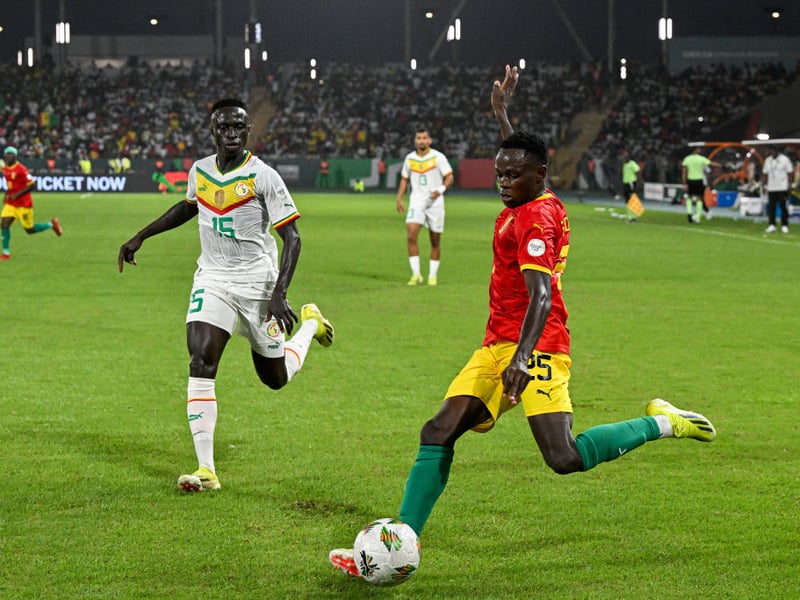 The Guinean forward is out for the season due to an ACL injury, and will take no part in the game against Celtic.