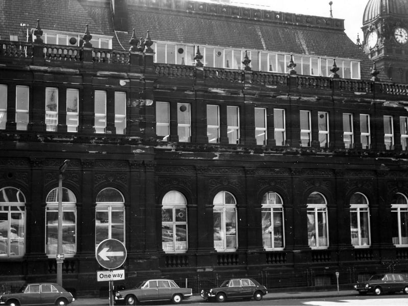 Leeds School Board Office on Calverley Street pictured in August 1970.