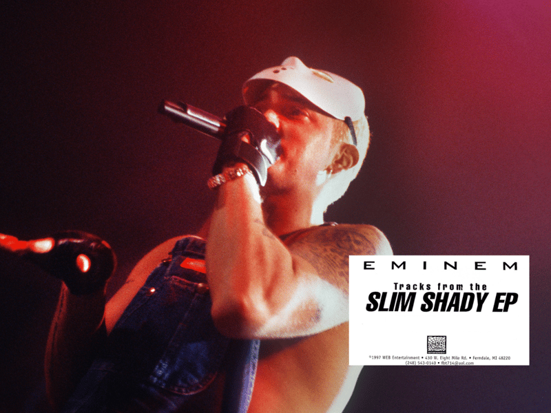 This rare cassette contains tracks from Eminem’s early Slim Shady EP, offering a glimpse into his formative years before the rise to fame that would define his career. If you're after a copy, the last time one sold on Discogs went for £1,138.99.
