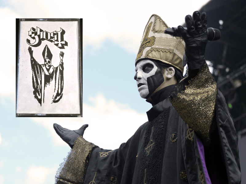 This debut cassette from Swedish rock band Ghost, known for their theatrical and occult-inspired performances, was an early introduction to their unique sound blending heavy metal with a distinct, eerie atmosphere. It last sold on Discogs for £1,698.73.