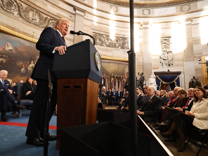 "Drill, baby, drill", was President Trump's battle cry on announcing a National Energy Emergency. It will potentially mean restoring gas exports and scrapping restrictions on oil exploration, including in the wilderness of Alaska. This is another executive order expected to face numerous legal challenges.