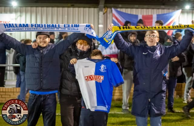 Hallam FC v Sheffield FC at Sandygate for the World's Oldest Derby