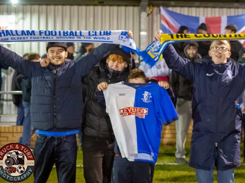 Hallam FC v Sheffield FC at Sandygate for the World's Oldest Derby 