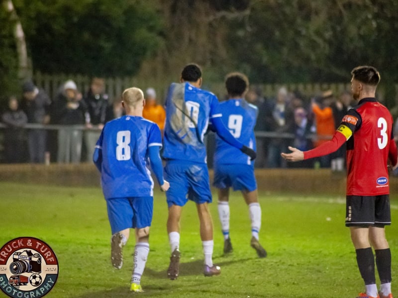 Hallam FC v Sheffield FC at Sandygate for the World's Oldest Derby. Truck & Turf Photography