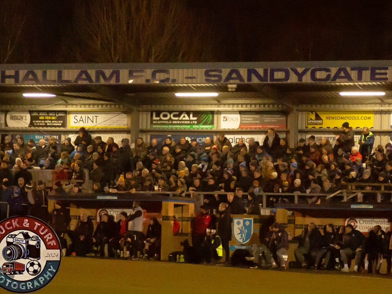 Hallam FC v Sheffield FC at Sandygate for the World's Oldest Derby. Truck & Turf Photography