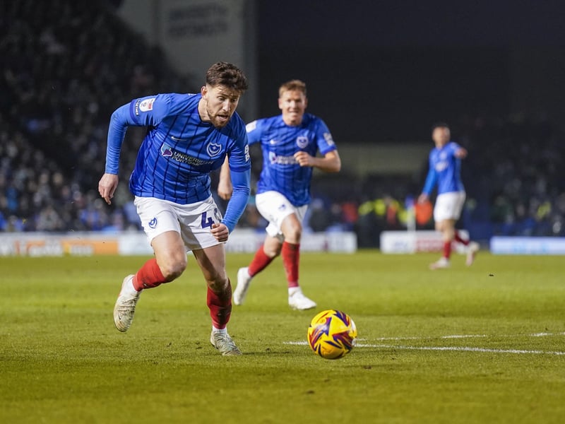 What a return to goal form as he dished up Stoke revenge! Was at the heart of Pompey’s ferocious start after winning spot-kick and bravely adding second goal. Then soldiered on with signs of an injury - but didn’t stop that halt his badgering Stoke back line.