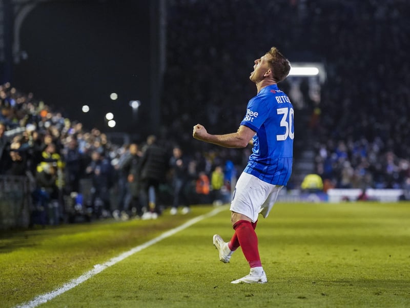 Was once again everywhere as he set standards for Pompey’s press and recovery runs. Enjoyed plenty of the ball and tried to create at every opportunity - and managed to maintain graft and influence for the duration