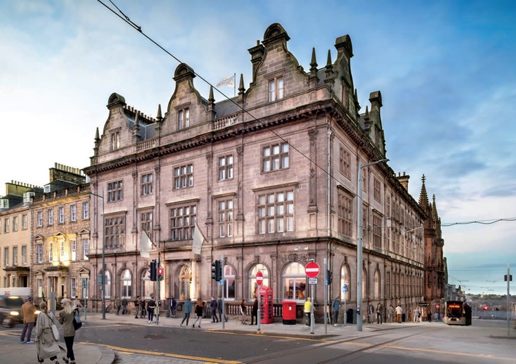 Scheduled for completion by the middle of 2026, this £48 million New Town project will turn the A-listed former Scottish Equitable Life Insurance Company offices into a
172 room hotel, complete with restaurant and bar.