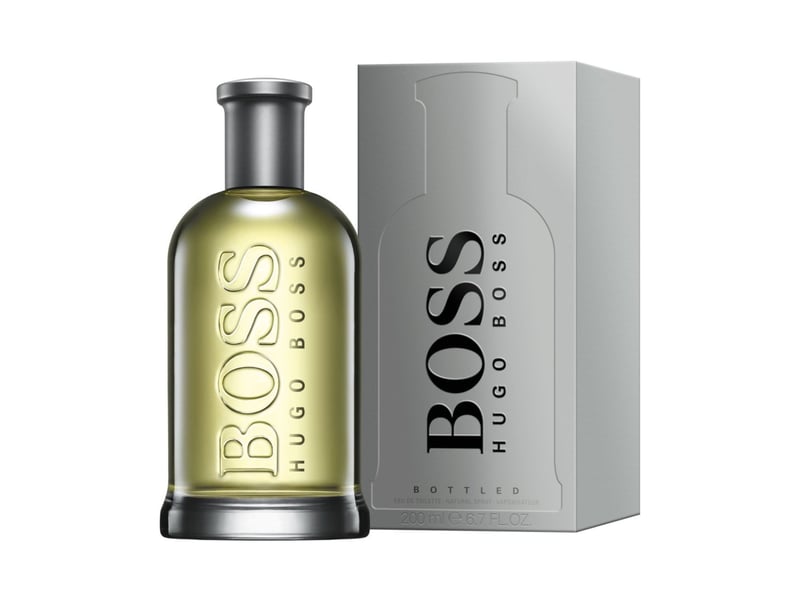 Scotland's fourth most popular fragrance is Hugo Boss Bottled. Crafted by master perfumer Annick Menardo in 1998, it has top notes of apple and citrus fruits, heart notes of geranium and cinnamon, and base notes of sandalwood, vetiver, cedarwood, olivewood, amber and musk.