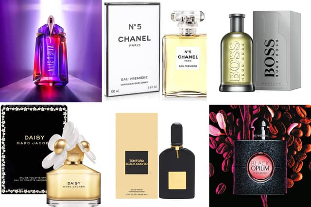 Some of Scotland's favourite perfumes.