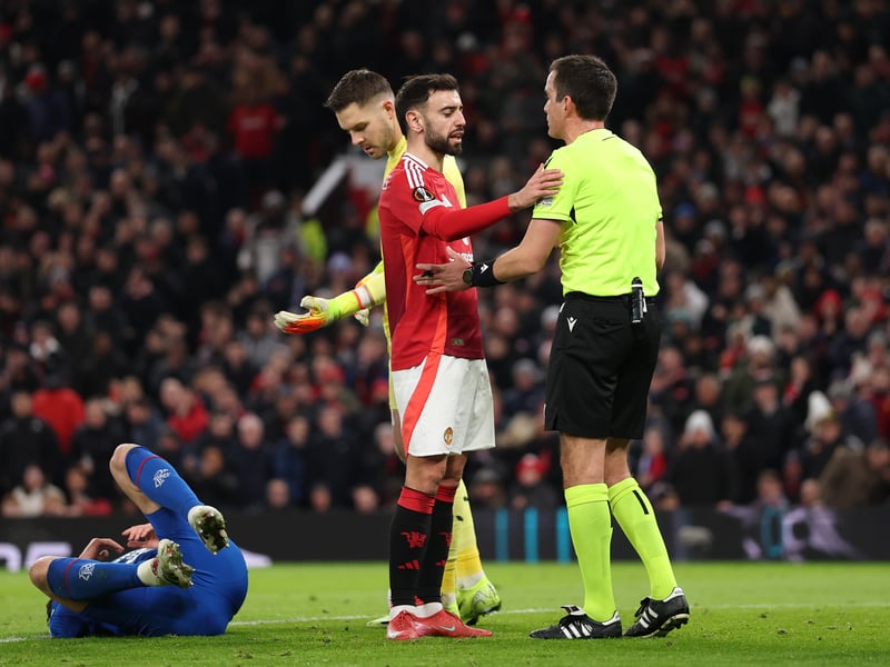 Big block to deny a certain Bruno Fernandes goal. Had to hold a threadbare Rangers backline together as the game wore on. 6