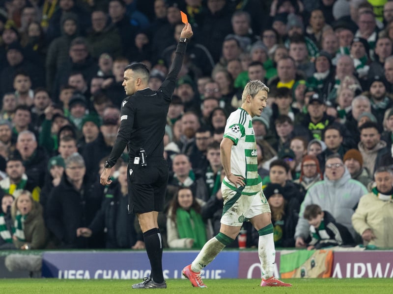 The Japanese forward will not be available for the visit to the Midlands after being sent off in last week's 1-0 win over Young Boys.