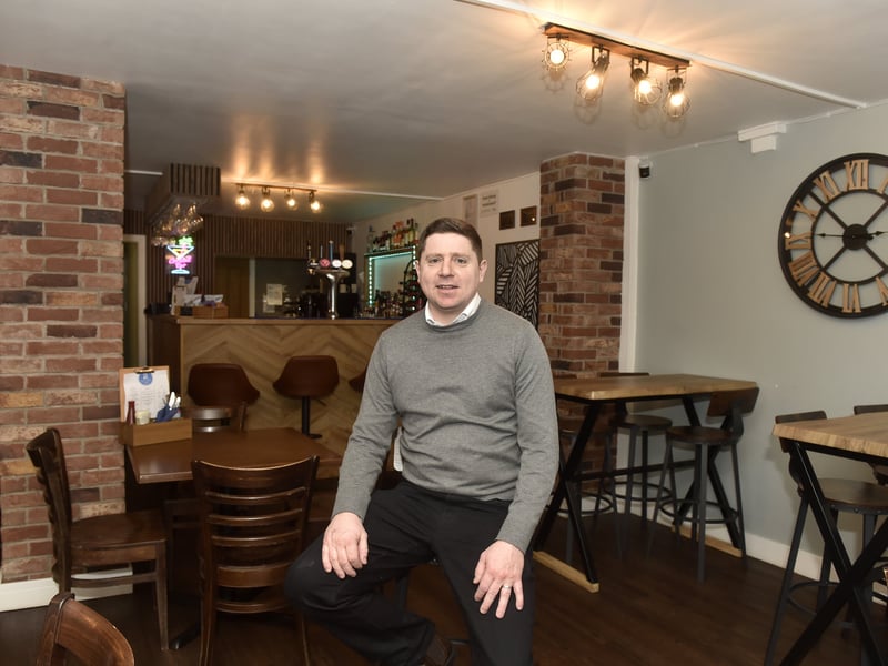 Alan Shorthouse (45) from Fareham, opened his own bar and restaurant called Tipsy Turtle in High Street, Lee-on-the-Solent, in August 2024 after spending over 25 years in the hospitality industry. 


Picture: Sarah Standing (230125-8639)