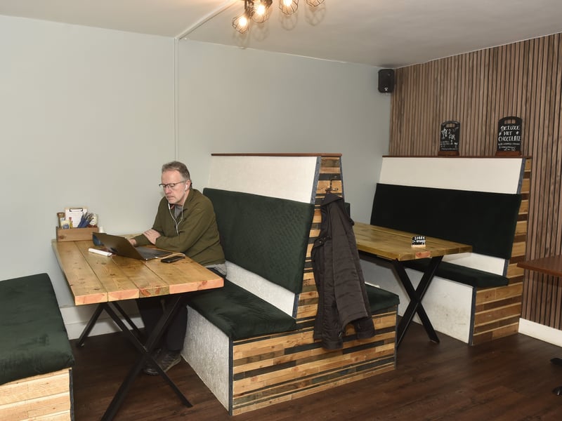 The bar and restaurant has a range of brilliant dishes to get stuck into including hunter's chicken, carbonara, pizza, halloumi fries and much more. 