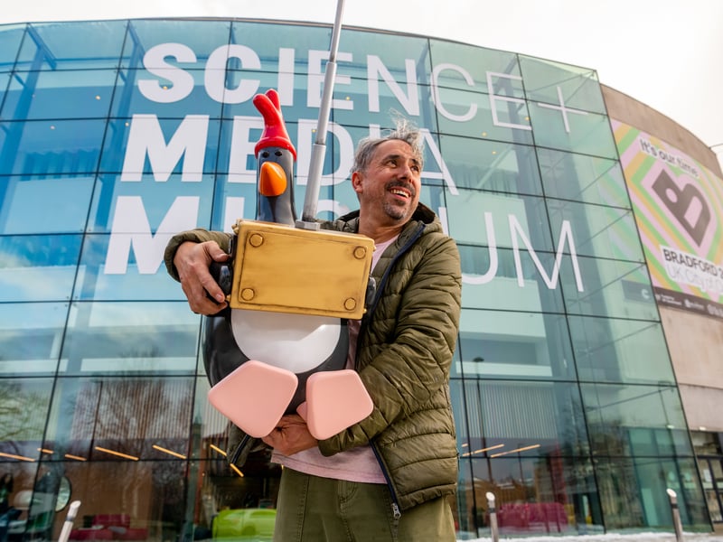 The museum introduces a new star attraction as part of its reopening celebrations. A two-meter tall replica of the iconic Techno Trousers from Wallace & Gromit: The Wrong Trousers (1993) will take center stage during the reopening event, A Grand Day Out, on Saturday, January 11. 