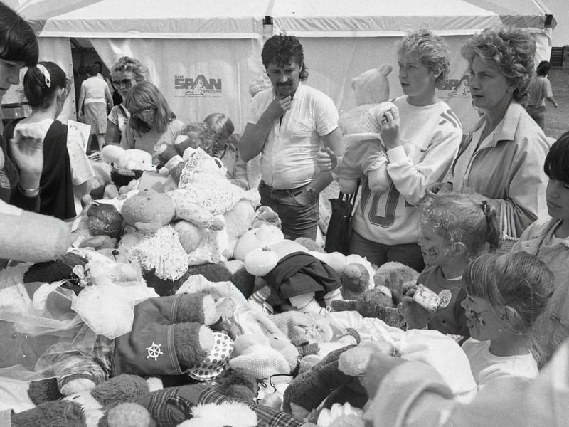 People of all ages flocked to the Teddy Bear hospital in Seaburn when it was held in 1986.