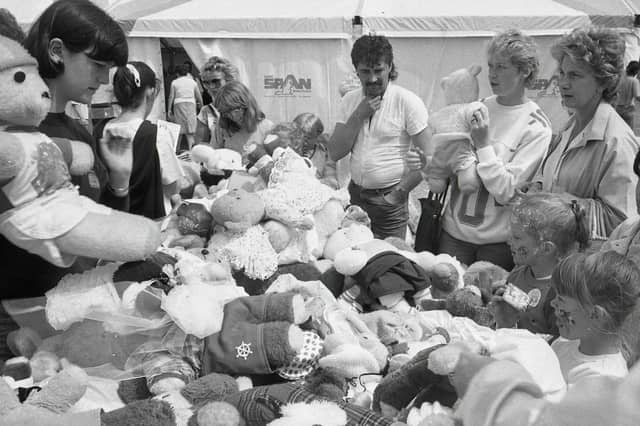People of all ages flocked to the Teddy Bear hospital in Seaburn when it was held in 1986.