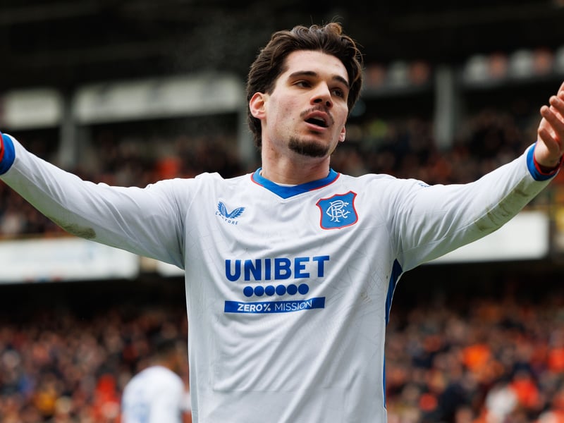 A first appearance in team of the week this season, the Romanian scored a 8.1 one ranking in the win at Tannadice. Grabbed an assist, made 80% of his passes accurately and created three chances for his team against Dundee United.