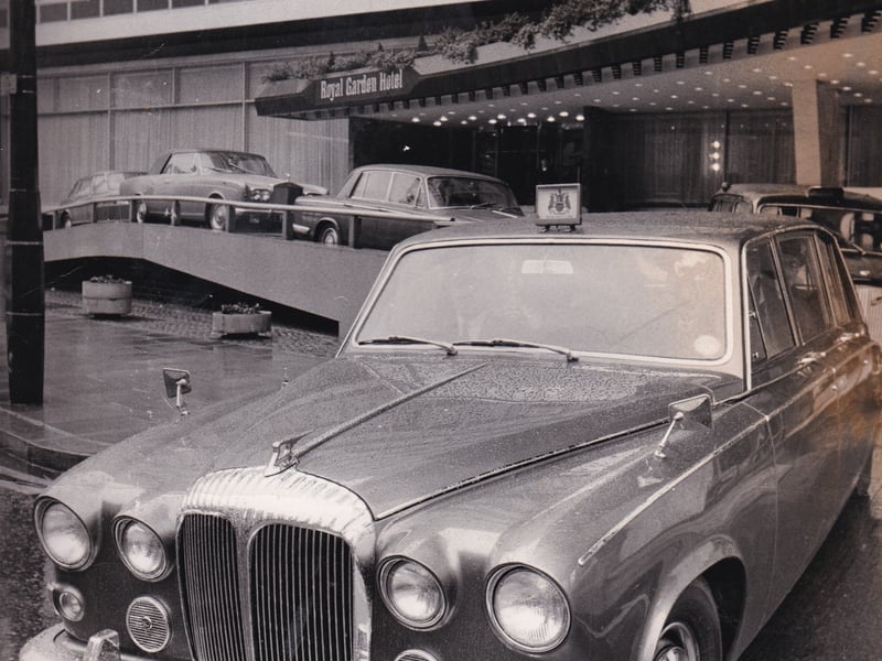 The Lord Mayor's civic Daimler boasting the U1 car registration plate pictured in July 1971.