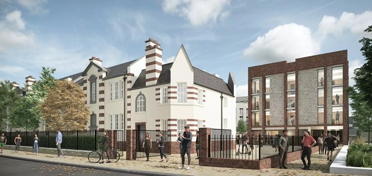 Currently under construction, when completed by autumn 2026 this poject will redevelop the B-listed former Tynecastle High School into a 468 bed student residence, a community space, and a community urban farm.