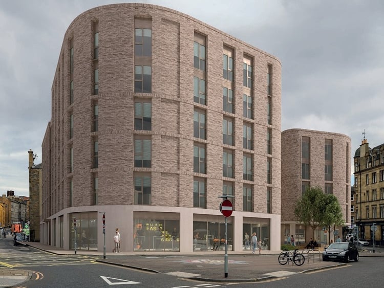 This 145 bed student residence including ground floor commercial units in Tollcross has now got the go-ahead from planners.