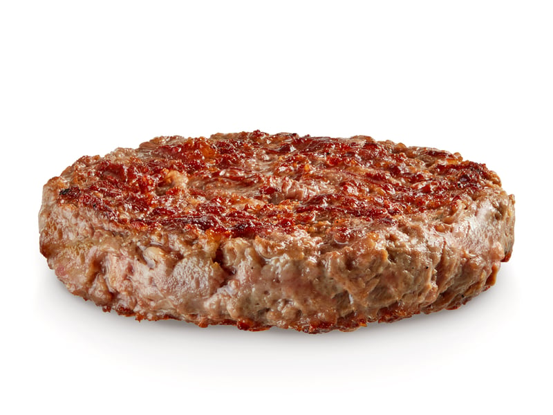 Hamburgers were a new thing of the 1980s, and kids were very excited by them being included on the dinner time menu. They were usually served plain, as cheeseburgers didn’t become as commonplace until a few years later.