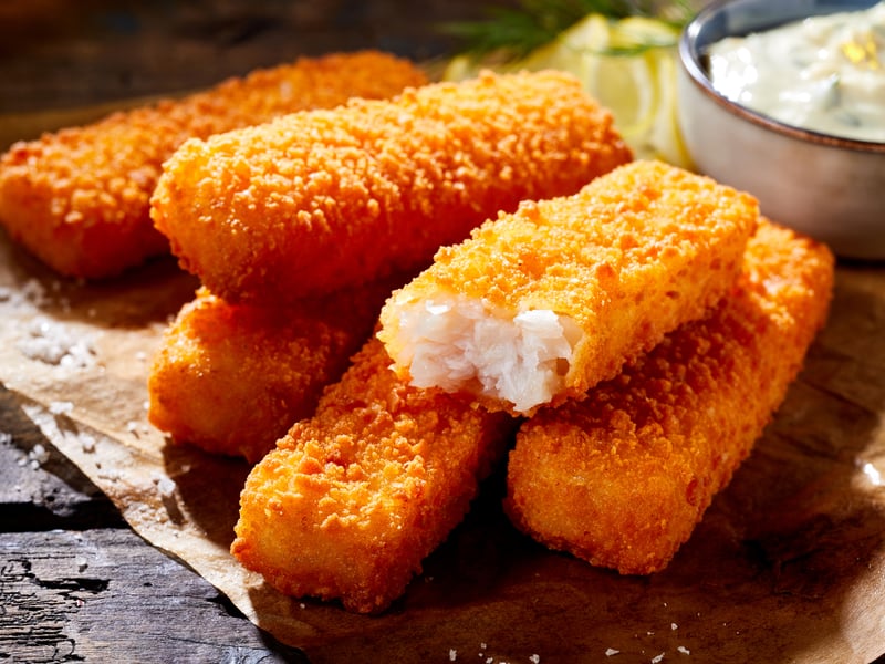 Fish Fingers were a staple of the 1980s, especially as a school lunch time option. The small pieces of fish covered in batter are still enjoyed by little ones today, and are usually paired with chips.