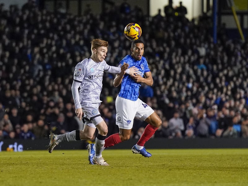 Pompey v Millwall match action