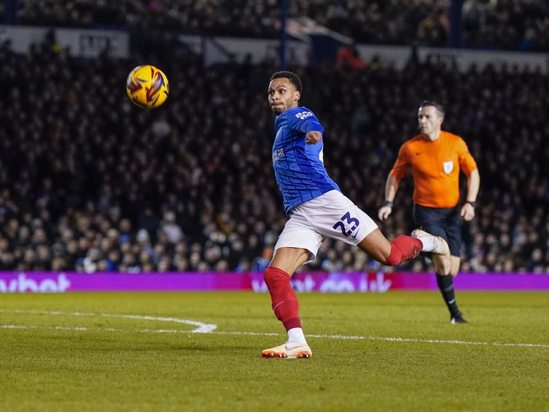 Pompey's Josh Murphy was Jordan Cross' man of the match against Millwall