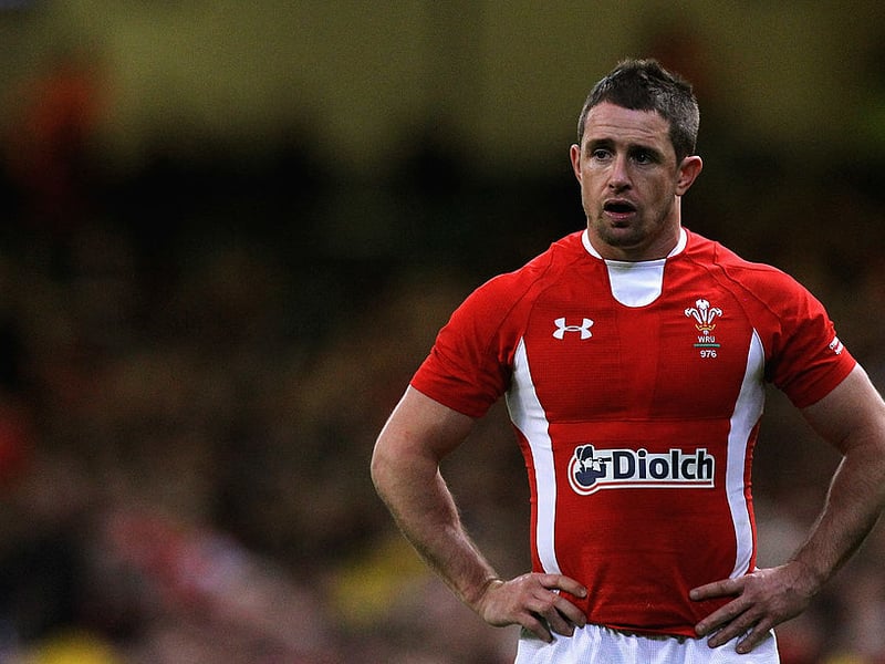 The second Welsh player in the top three is wing Shane Williams. He has scored 22 Six Nations tries.