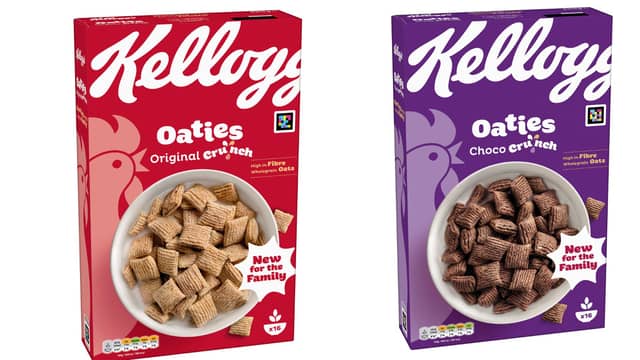 Beloved cereal brand Kelloggs has launched a brand-new high-fibre breakfast cereal named Oaties. The oat-based crunchy cereal has added B vitamins and iron, created to provide morning energy for the whole family. The crunchy pillows of wholegrain oats will stay crunchy even when in milk.