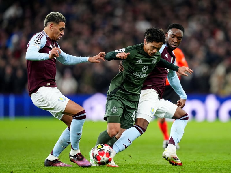 Started in midfield and was then shunted out to right-back when Cash was injured. Steady presence there. 6
