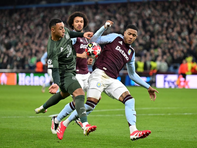 Kept on his toes by the lively Idah in a match that he was the only recognised centre-half for Villa. 6