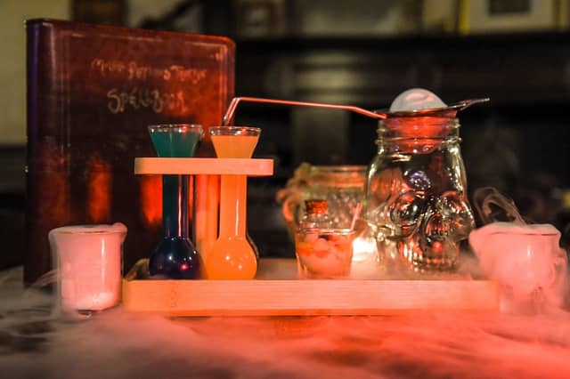 Department of Magic in Edinburgh has a 5* rating from 1,808 reviews. A TripAdvisor reviewer said: “Such a fun experience! The bar feels like a small underground tavern. The cocktails were delicious and making them up was sooo much fun. We enjoyed every minute. Staff were so nice and friendly.”