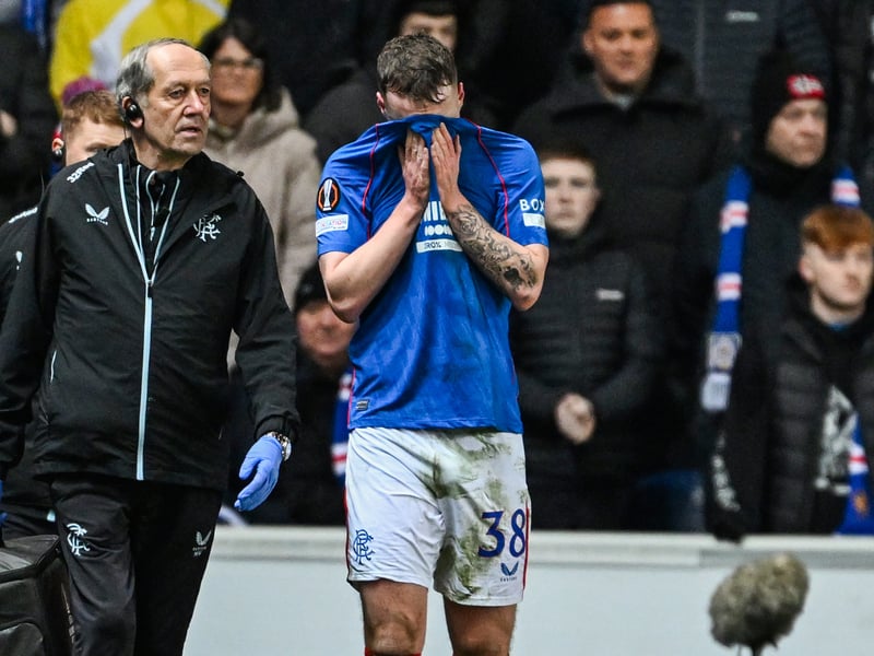 Won a good early header and started well until a recovery tackle on Ousseynou Niang forced him off the pitch after just 12 minutes in his first start of the season. Terrible luck for the Scotland under-21 international.