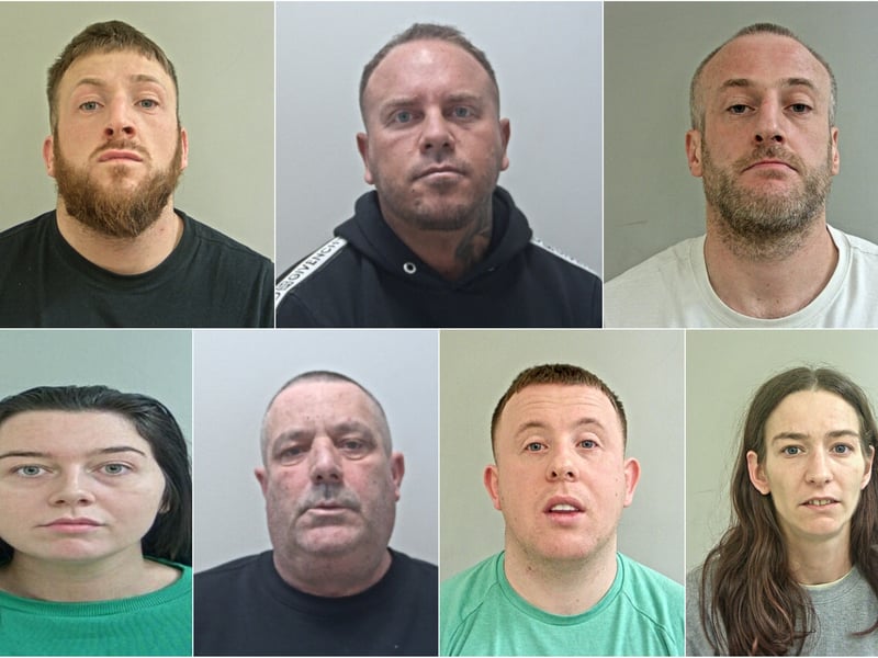 Daniel Roccia, 36, of Leyland, led a cocaine gang distributing drugs across Preston, Blackpool and Carnforth. He was jailed for 12 years and four months, while six others received sentences between five and seven years.