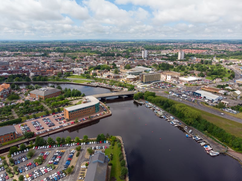 Middlesbrough posted an 11.5% wage increase, climbing from £12.92 to £14.41. Once a major industrial hub, the city’s recent investments in regeneration and technology sectors appear to be benefiting local workers.