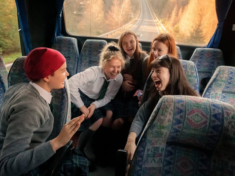 Based on Alan Warner's 1998 novel The Sopranos, Our Ladies was filmed in Fort William and Edinburgh, as well as Glasgow. Set entirely in Scotland, the film follows a group of working class Catholic schoolgirls who get the opportunity to visit Edinburgh as part of a choir competition.